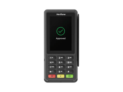 Verifone (front) P400 Plus terminal